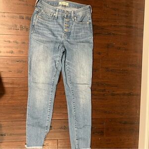 Madewell High Rise Blue Jeans Vintage-Inspired
